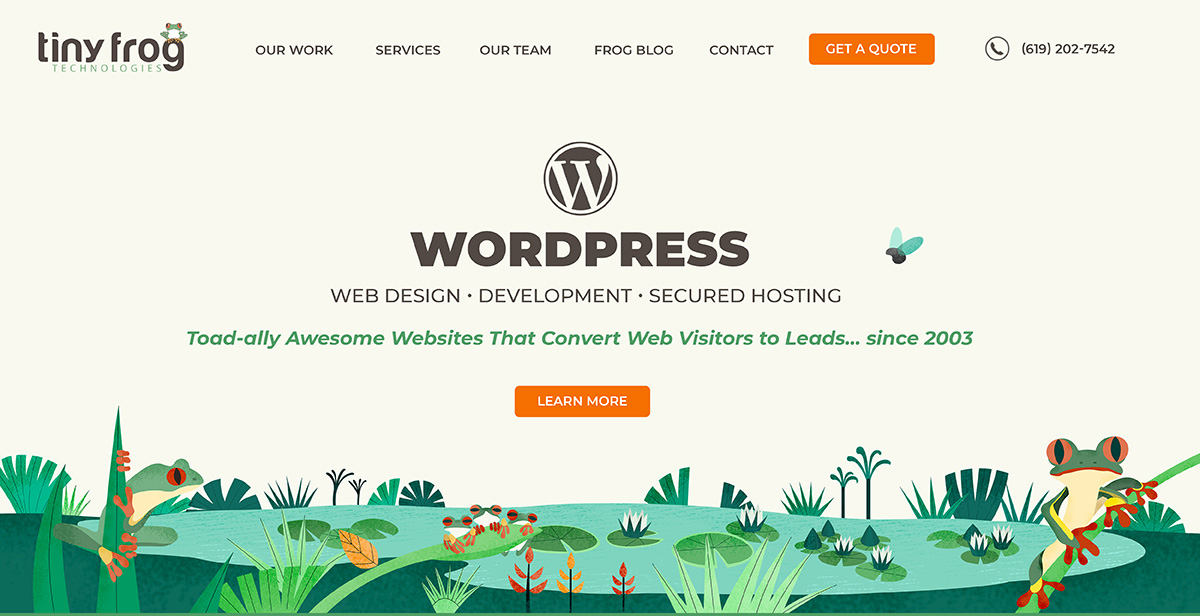 Tiny Frog Technologies Logo